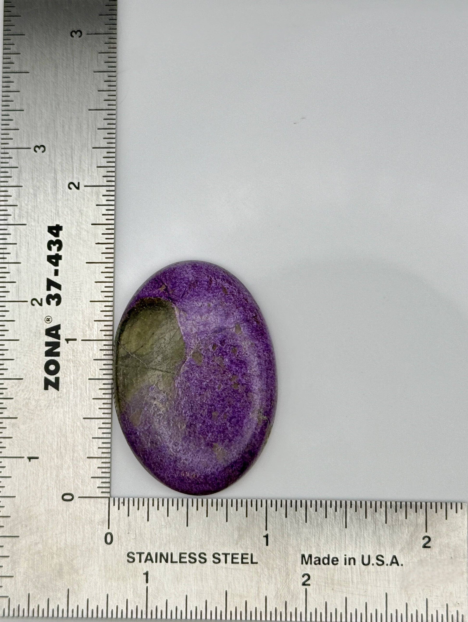 Oval Atlantisite cabochon AA grade polished gemstone