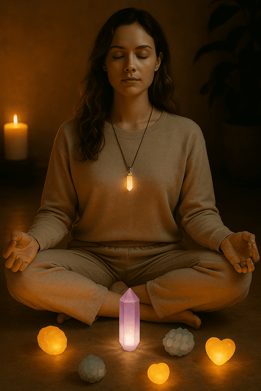 Mystic Parcel Mystical box – premium crystal gift set with intention rituals