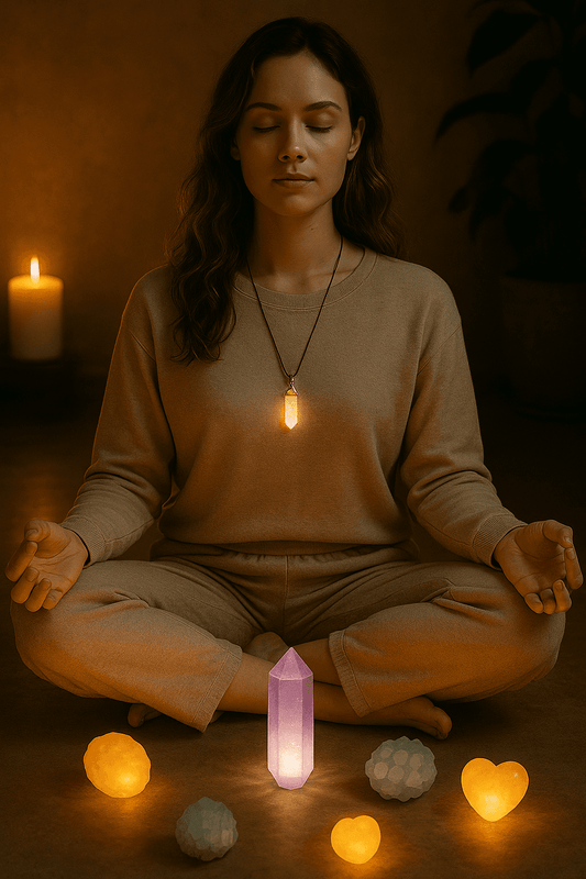 Mystic Parcel Mystical box – premium crystal gift set with intention rituals
