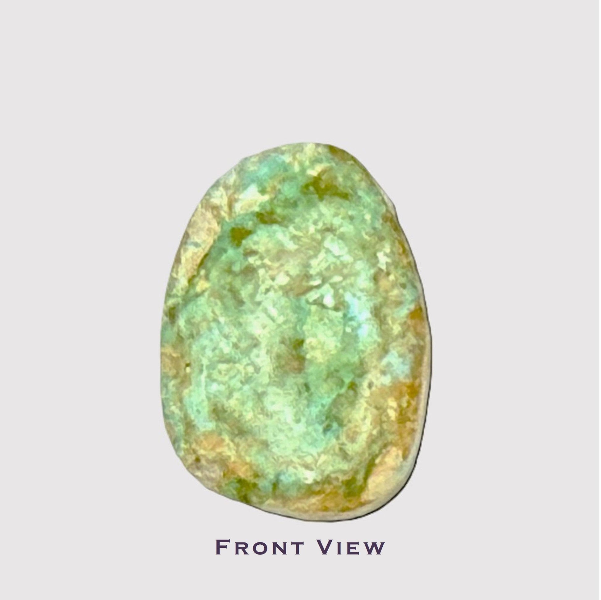 Royston Turquoise cabochon 26.75ct from Nevada, polished gemstone