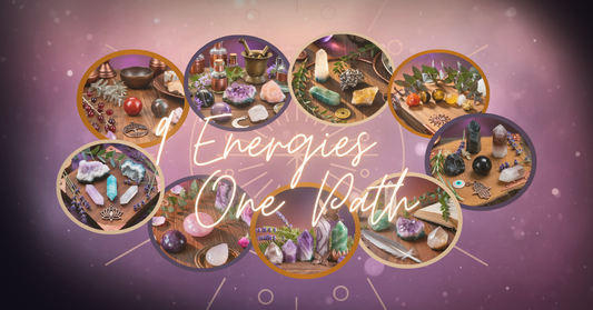 Shop by Intention crystal collection – 9 energies, one spiritual path