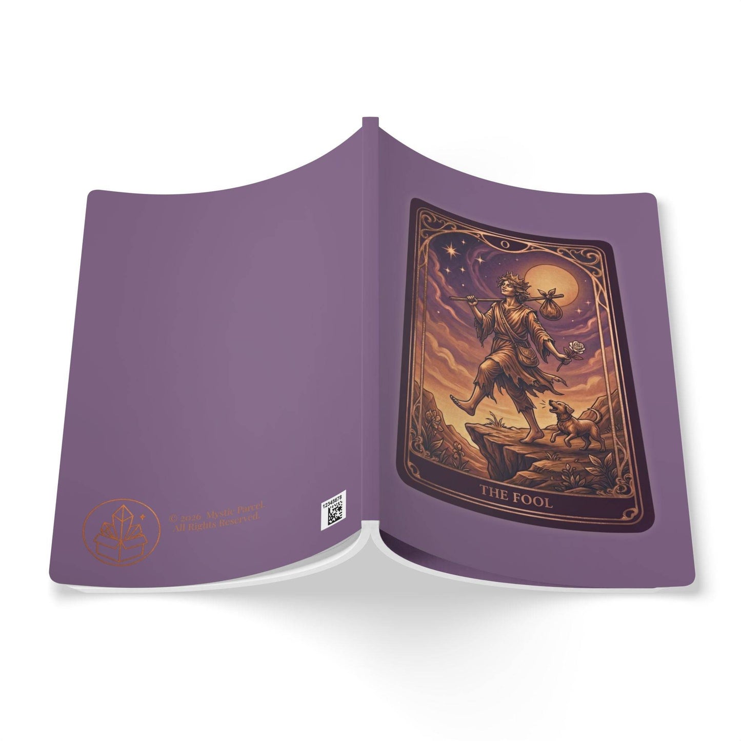 Inside view of The Fool Tarot Journal