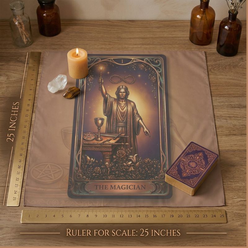 "The Magician" Tarot Cloth for Intentional Rituals