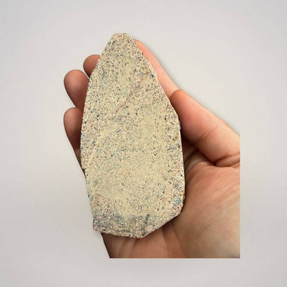 Alaçam Amethyst specimen | 199g emotional balance, spiritual awareness showing the flat, unpolished back for easy display in rock and fossil collections.