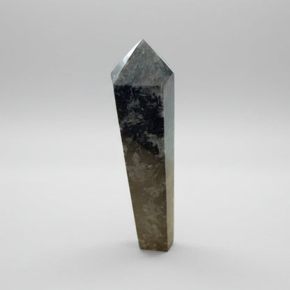 Arfvedsonite Generator 7inch - Manifestation & Clarity crystal point with polished finish, ideal for energy work and gemstone collections.