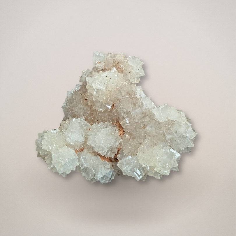 UV fluorescent pinecone calcite cluster India