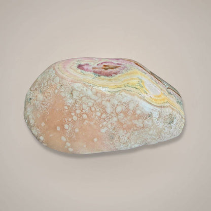 Cobaltoan Calcite Stalactite Slice  | Heart Healing 