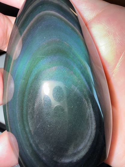Rainbow Obsidian from Mexico Close up
