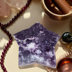 Lepidolite Star Carving: Calming Emotional Balance