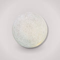 Selenite Charging Plate with engraved mandala design for cleansing rituals and energy reset. Ideal for crystal recharging and spiritual decor.
