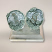 Tabasco Agate — Blue-Green Matched Micro-Geode Pair (6g)