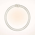 Silver necklace chain included in Bond of the Heart aligned pairing, designed to hold the Selenite heart pendant securely and elegantly.