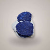 Azurite Sun Pair — Two Gemmy Blue Suns on Matrix, Australia