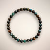Chrysocolla 6mm Beaded Bracelet — Peru