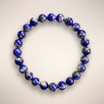 Lapis Lazuli 8mm Beaded Bracelet | Intuition & Wisdom