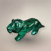 Malachite Lion Carving—3 in., DRC