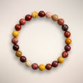 Mookaite Jasper 8mm Beaded Bracelet 