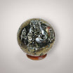 Pyrite Geode Sphere (55-60mm) for Prosperity