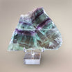 Rainbow Fluorite Display Slab — V-Shaped Convergence, Mexico
