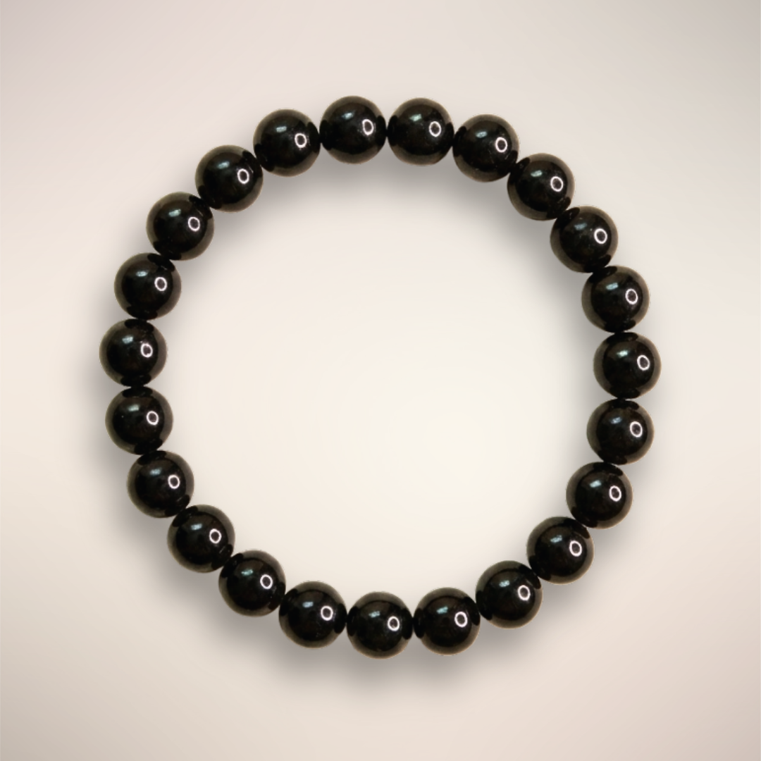 Shungite Beaded Bracelet 8mm