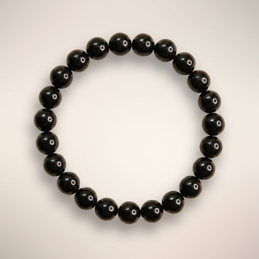 Shungite Beaded Bracelet 8mm