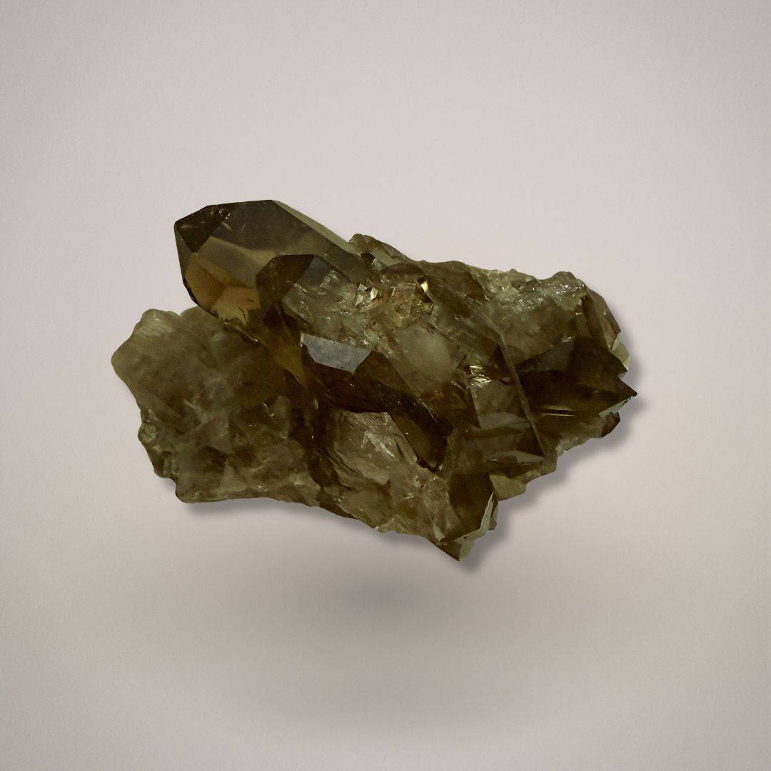 Smoky Quartz Cluster for Grounding - Double Terminated | 281g