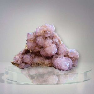 Amethyst Spirit Quartz Cluster — Cabinet Display Piece, South Africa