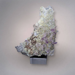 Veracruz Amethyst Cluster on Matrix (642g) — Three Scepters, Mexico